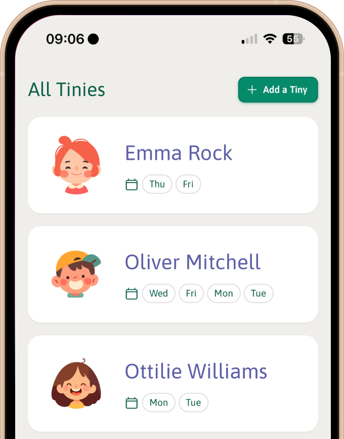 TinyCare App Screenshot 3